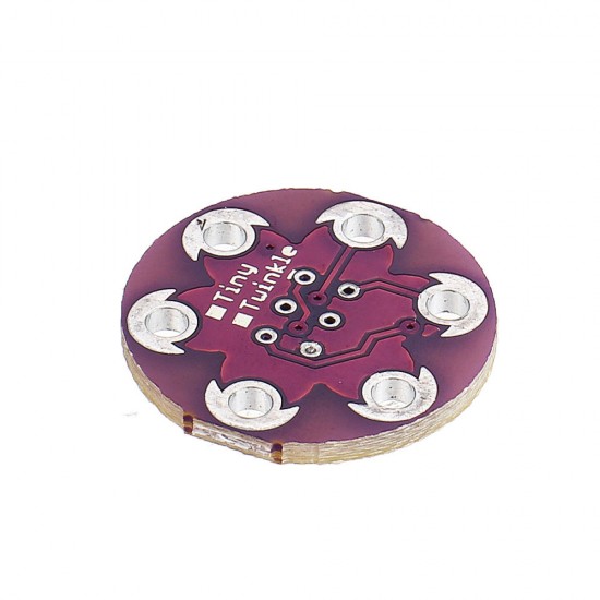 3pcs Development Board Wearable E-textile Technology with ATtiny Microcontroller 3pcs Development Board Wearable E-textile Technology with ATtiny Microcontroller