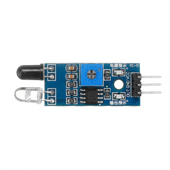 3pcs Obstacle Avoidance Reflection Photoelectric Sensor Infrared AlModule