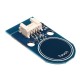 3pcs Touch Switch Module Double-sided Touch Sensor TouchPad 4p/3p Interface