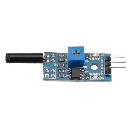 3pcs Vibration Sensor Switch Module Vibration Sensor AlModule 3pcs Vibration Sensor Switch Module Vibration Sensor AlModule