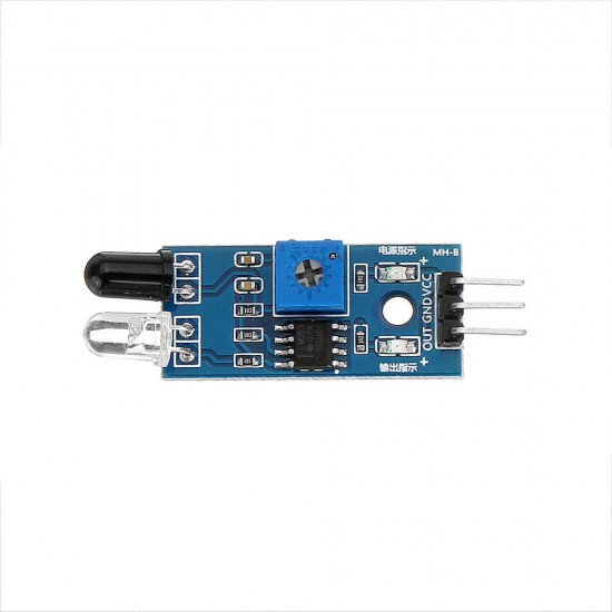 50pcs IR Infrared Obstacle Avoidance Sensor Module For Smart Car Robot 3-wire Reflective Photoelectric For 50pcs IR Infrared Obstacle Avoidance Sensor Module For Smart Car Robot 3-wire Reflective Photoelectric For