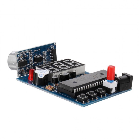 51Single Chip + HC-SR04 Ultrasonic Ranging Sensor Module Ultrasonic Range Finder Reversing Radar Alwith Display 51Single Chip + HC-SR04 Ultrasonic Ranging Sensor Module Ultrasonic Range Finder Reversing Radar Alwith Display