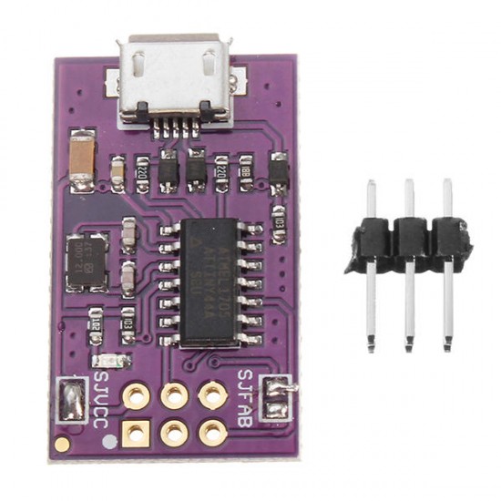 5Pcs 5V Micro USB Tiny ISP ATtiny44 USBTinyISP Programmer