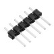 5Pcs -010 With Lock Button Self-locking Switch Double Row Switch