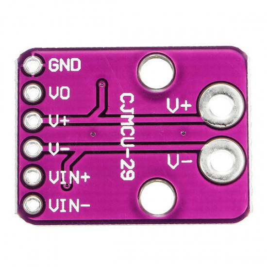 5Pcs -29 INA129-HT High Precision Low Power Instrumentation Amplifier Module