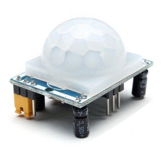 5Pcs HC-SR501 Human Infrared Sensor Module Including Lens 5Pcs HC-SR501 Human Infrared Sensor Module Including Lens