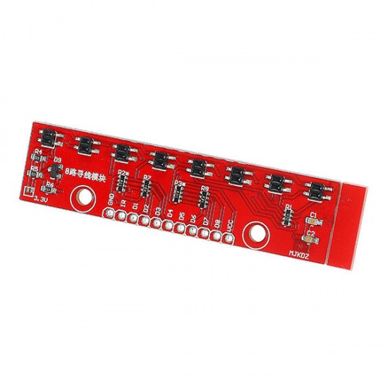5Pcs Infrared Detection Tracking Sensor Module 8 Channel Infrared Detector Board