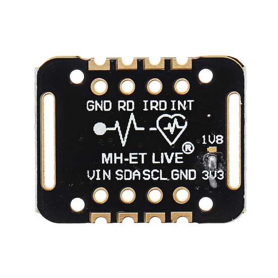 5Pcs MAX30102 Heartbeat Frequency Tester Heart Rate Sensor Module Puls Detection Blood Oxygen Concentration Te