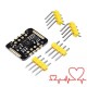 5Pcs MAX30102 Heartbeat Frequency Tester Heart Rate Sensor Module Puls Detection Blood Oxygen Concentration Te 5Pcs MAX30102 Heartbeat Frequency Tester Heart Rate Sensor Module Puls Detection Blood Oxygen Concentration Te