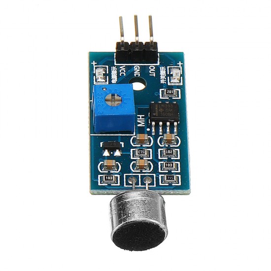 5Pcs Voice Detection Sensor Module Sound Recognition Module High Sensitivity Microphone Sensor Module DC 3.3V-5V