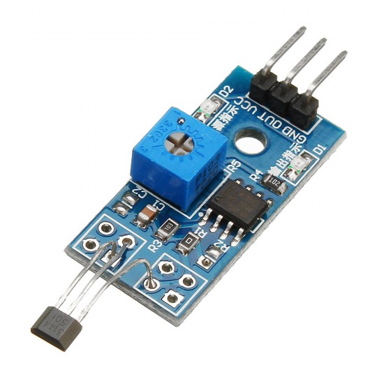 5V / 3.3V Speed Measurement Hall Sensor Module Hall Switch Motor Tachometer Module For DIY