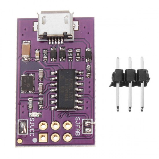 5V Micro USB Tiny ISP ATtiny44 USBTinyISP Programmer for Arduino - products that work with official Arduino boards
