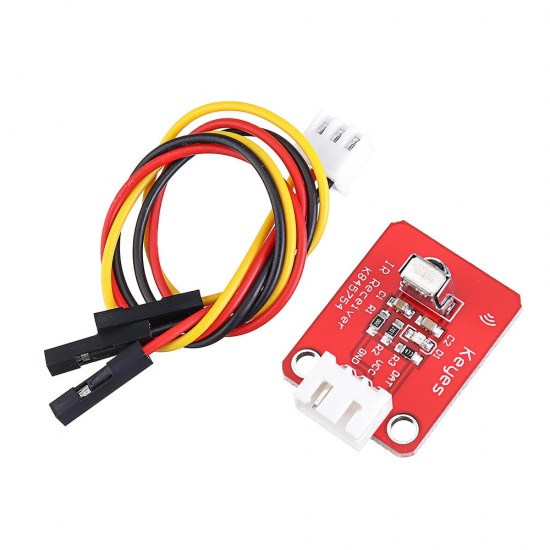5pcs 1838T Infrared Sensor Receiver Module Board Remote Controller IR Sensor with Cable for Arduino - products that work with official Arduino boards