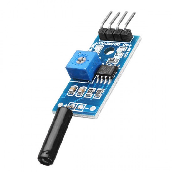 5pcs 3.3-5V 3-Wire Vibration Sensor Module Vibration Switch AlModule for Arduino - products that work with official Arduino boards