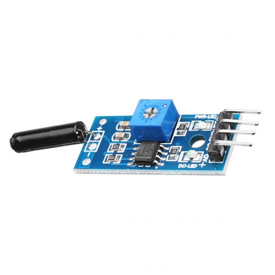 5pcs 3.3-5V 3-Wire Vibration Sensor Module Vibration Switch AlModule for Arduino - products that work with official Arduino boards