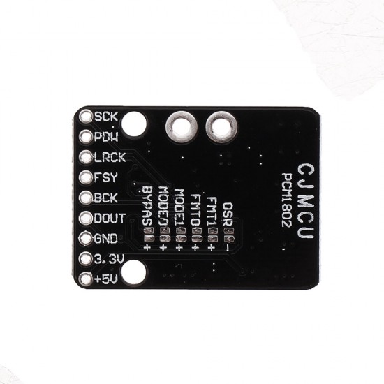 5pcs -1802 PCM1802 24Bit 105dB Audio Stereo A/D Converter ADC Decoder Amplifier Module