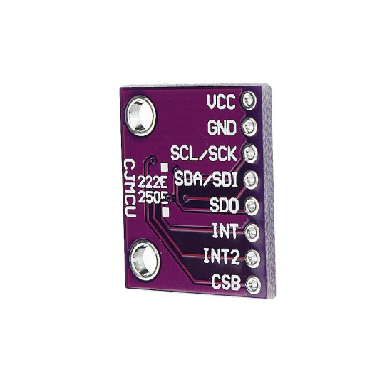 5pcs -250E BMA250E Sensor Module Three-axis Low G Acceleration Sensor Triaxial Accelerometer SPI IIC Interface