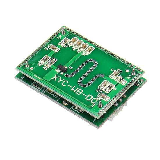 5pcs DC 3.3V To 20V 5.8GHz Microwave Radar Sensor Intelligent Trigger Sensor Switch Module For Home Control Anti-interfere