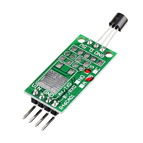 5pcs DS18B20 12V RS485 Com UART Temperature Acquisition Sensor Module Modbus RTU PC PLC MCU Digital Thermometer 5pcs DS18B20 12V RS485 Com UART Temperature Acquisition Sensor Module Modbus RTU PC PLC MCU Digital Thermometer