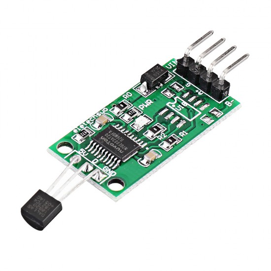 5pcs DS18B20 5V RS485 Com UART Temperature Acquisition Sensor Module Modbus RTU PC PLC MCU Digital Thermometer