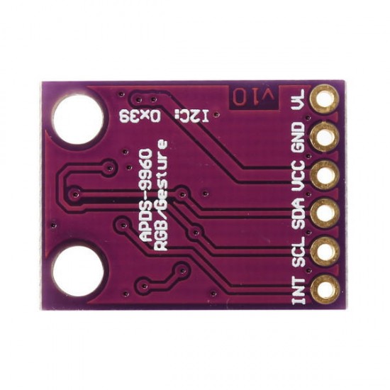 5pcs GY-9960-3.3 APDS-9960 RGB Infrared IR Gesture Sensor Motion Direction Recognition Module 5pcs GY-9960-3.3 APDS-9960 RGB Infrared IR Gesture Sensor Motion Direction Recognition Module