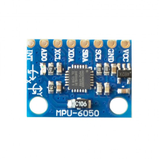 5pcs IIC I2C GY-521 MPU-6050 MPU6050 3-Axis Analog Gyroscope Sensors + 3-Axis Accelerometer Module