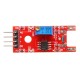 5pcs KY-024 4pin Linear Magnetic Switches Speed Counting Hall Sensor Module for Arduino - products that work with official Arduino boards