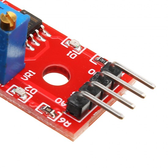 5pcs KY-024 4pin Linear Magnetic Switches Speed Counting Hall Sensor Module for Arduino - products that work with official Arduino boards