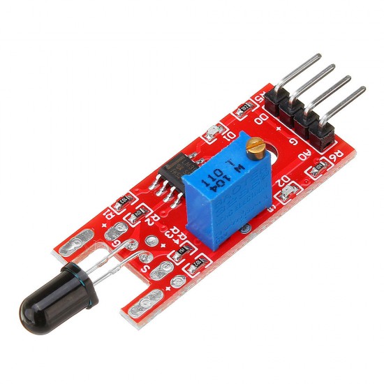 5pcs KY-026 Flame Sensor Module IR Sensor Detector For Temperature Detecting for Arduino - products that work with official Arduino boards
