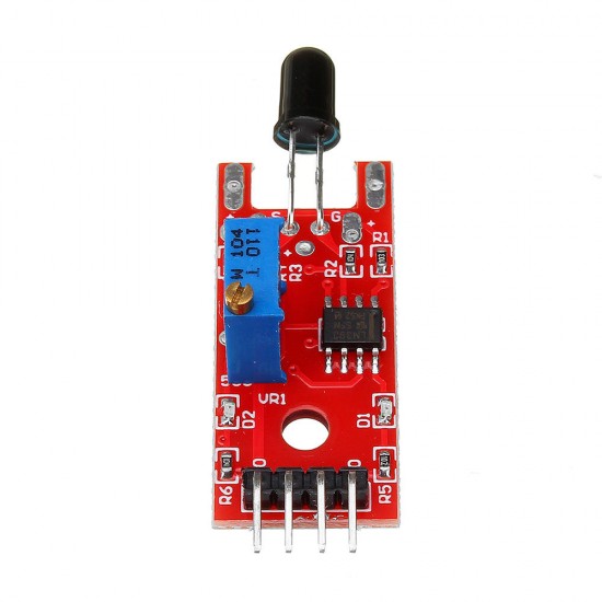 5pcs KY-026 Flame Sensor Module IR Sensor Detector For Temperature Detecting for Arduino - products that work with official Arduino boards