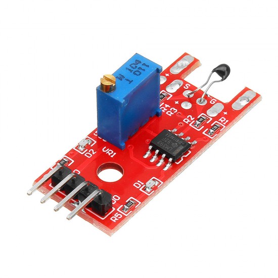 5pcs KY-028 4 Pin Digital Temperature Thermistor Thermal Sensor Switch Module for Arduino - products that work with official Arduino boards