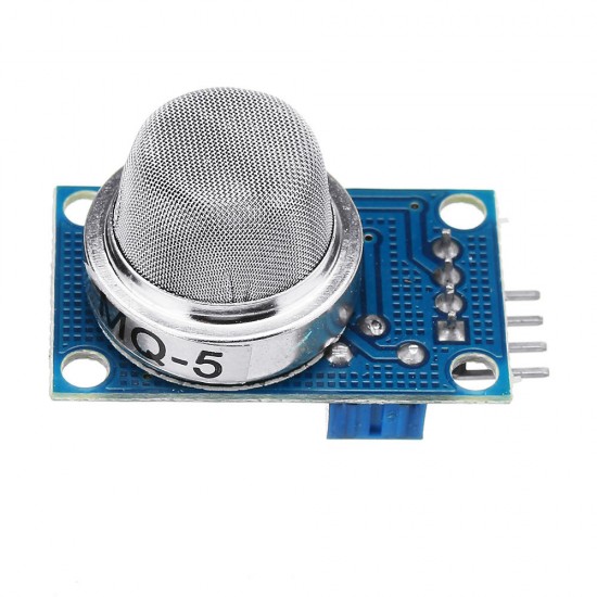 5pcs MQ-5 Liquefied Gas/Methane/Coal Gas/LPG Gas Sensor Module Shield Liquefied Electronic Detector Module for Arduino - products that work with official Arduino boards