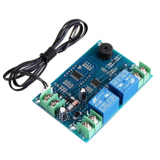 5pcs XH-W1316 Thermostat Control + Acceleration 2 Relay Temperature Controller DC12V High and Low AlController