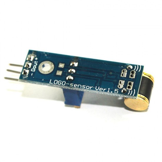 801S Vibration Shock Sensor Control Module Sensitivity Adjustable Board