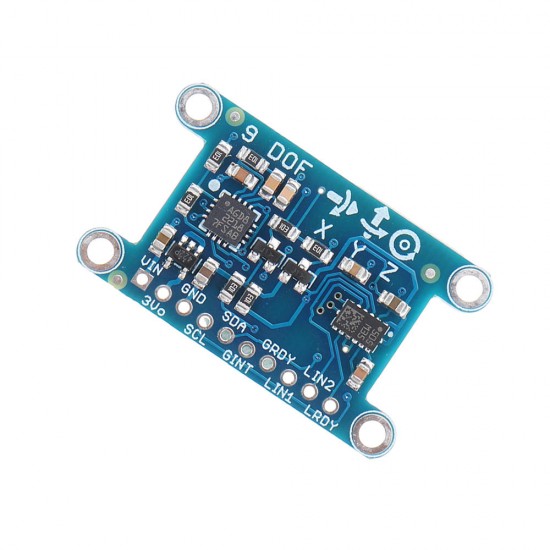 9DOF IMU Sensor Module 9 Pressure Attitude Axis Digital Gyro Sensor Module Diy Electronic Diy Kit Pcb Board 9DOF IMU Sensor Module 9 Pressure Attitude Axis Digital Gyro Sensor Module Diy Electronic Diy Kit Pcb Board