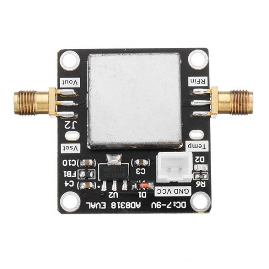 AD8318 Module Power Meter Log Detector 1M-8GHz 70dB Dynamic ALC AGC Control AD8318 Module Power Meter Log Detector 1M-8GHz 70dB Dynamic ALC AGC Control
