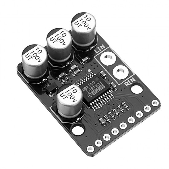 -1802 PCM1802 105dB SNR Stereo ADC Sensor Module 24-Bit Delta-Sigma Stereo A/D Converter