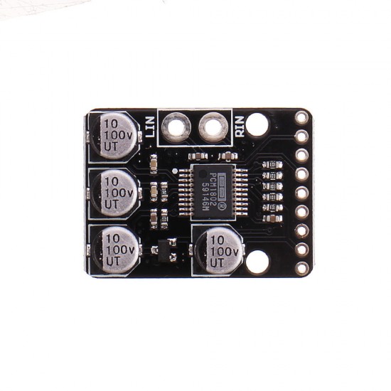 -1802 PCM1802 24Bit 105dB Audio Stereo A/D Converter ADC Decoder Amplifier Module -1802 PCM1802 24Bit 105dB Audio Stereo A/D Converter ADC Decoder Amplifier Module
