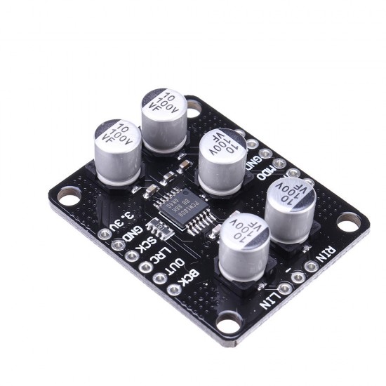 -1808 PCM1808 Single-ended Input 99dB SNR Stereo ADC Module Analog Input Decoder 24bit Amplifier Board -1808 PCM1808 Single-ended Input 99dB SNR Stereo ADC Module Analog Input Decoder 24bit Amplifier Board