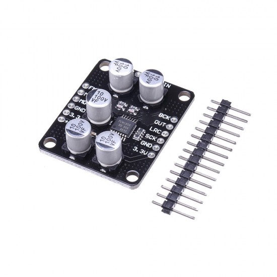 -1808 PCM1808 Single-ended Input 99dB SNR Stereo ADC Module Analog Input Decoder 24bit Amplifier Board