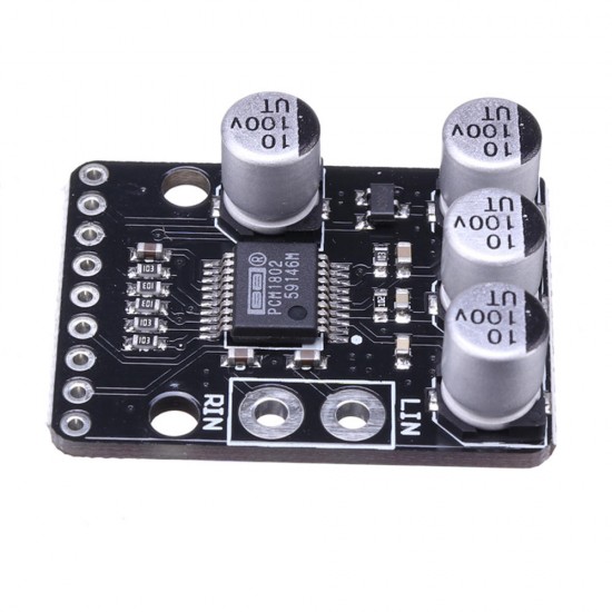 -20948 PCM1802 Audio Stereo A/D Converter ADC Decoder 24bit 96KHz Digital PCM AV Amplifier Player Receiver Analog Input Module -20948 PCM1802 Audio Stereo A/D Converter ADC Decoder 24bit 96KHz Digital PCM AV Amplifier Player Receiver Analog Input Module