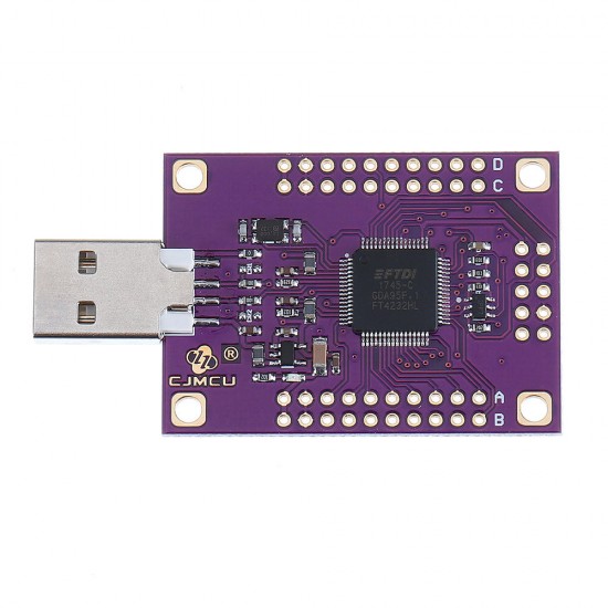 -4232 FT4232HL USB to RS232/RS485/RS422/UART/JTAG/SPI/I2C Serial Module Board