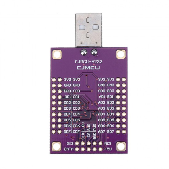 -4232 FT4232HL USB to RS232/RS485/RS422/UART/JTAG/SPI/I2C Serial Module Board