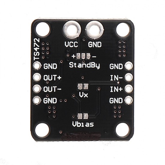 -472 TS472 Low Noise Microphone Preamplifier Module Electret Microphone Dedicated Board -472 TS472 Low Noise Microphone Preamplifier Module Electret Microphone Dedicated Board