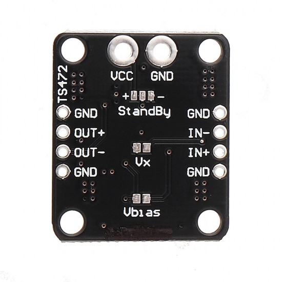 -472 TS472 Low Noise Microphone Preamplifier Module Electret Microphone Dedicated Board