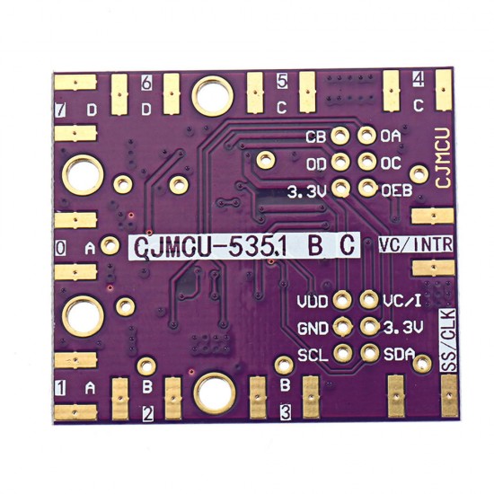 -5351B Si5351B Clock Signal Generator Module I2C Programmable 27MHz +VCXO -5351B Si5351B Clock Signal Generator Module I2C Programmable 27MHz +VCXO