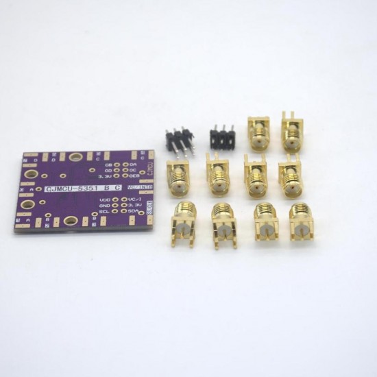 -5351B Si5351B Clock Signal Generator Module I2C Programmable 27MHz +VCXO -5351B Si5351B Clock Signal Generator Module I2C Programmable 27MHz +VCXO