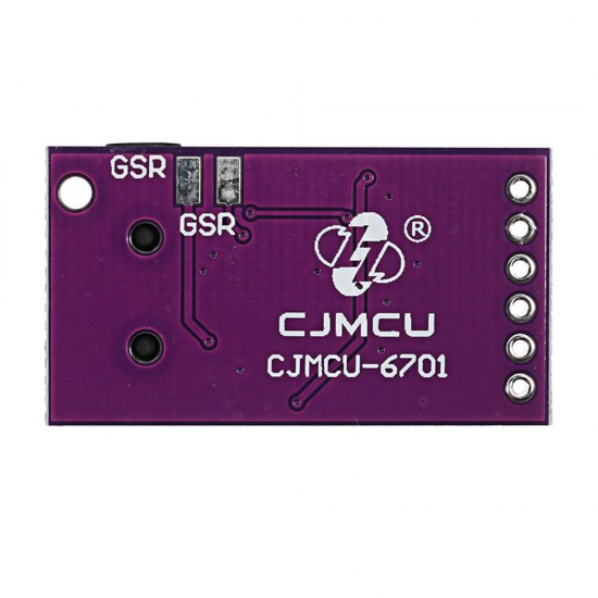 -6701 GSR Skin Sensor Module Analog SPI 3.3V/5V for Arduino - products that work with official Arduino boards -6701 GSR Skin Sensor Module Analog SPI 3.3V/5V for Arduino - products that work with official Arduino boards