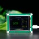 CO2 Carbon Dioxide Detector Module Air Quality Gas Sensor Tester Detector with 2.8Inch TFT Display Monitoring Home Office Car Tools