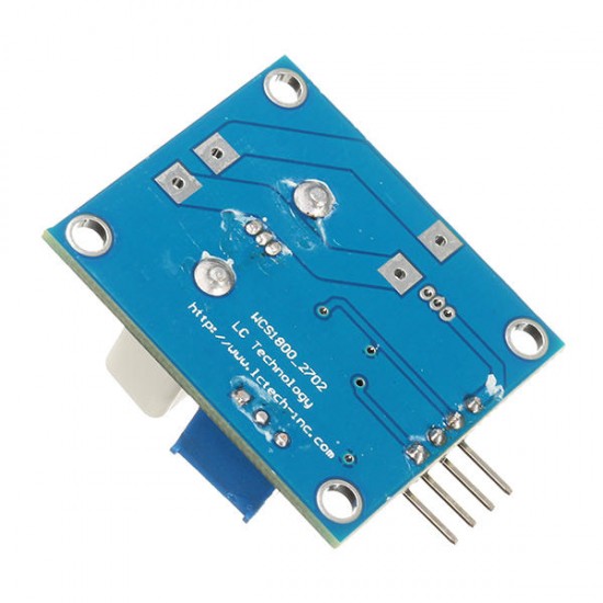DC 5V WCS1800 Hall Current Detection Sensor Module 35A Precise With Overcurrent Protection DC 5V WCS1800 Hall Current Detection Sensor Module 35A Precise With Overcurrent Protection